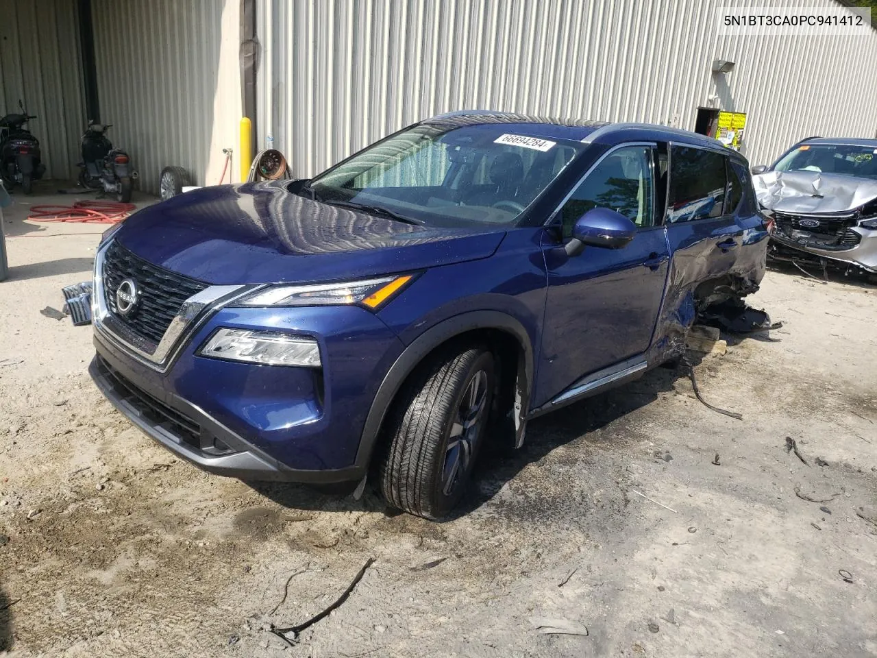 2023 Nissan Rogue Sl VIN: 5N1BT3CA0PC941412 Lot: 66694284