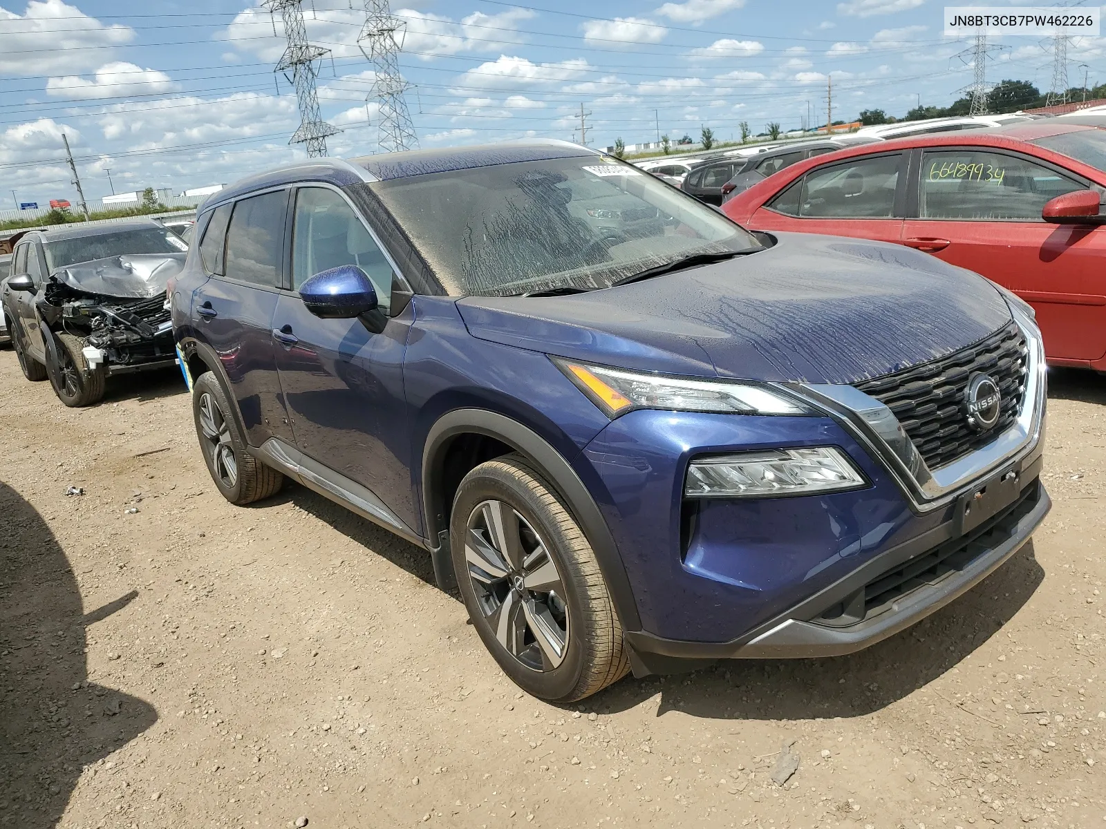 2023 Nissan Rogue Sl VIN: JN8BT3CB7PW462226 Lot: 68083494