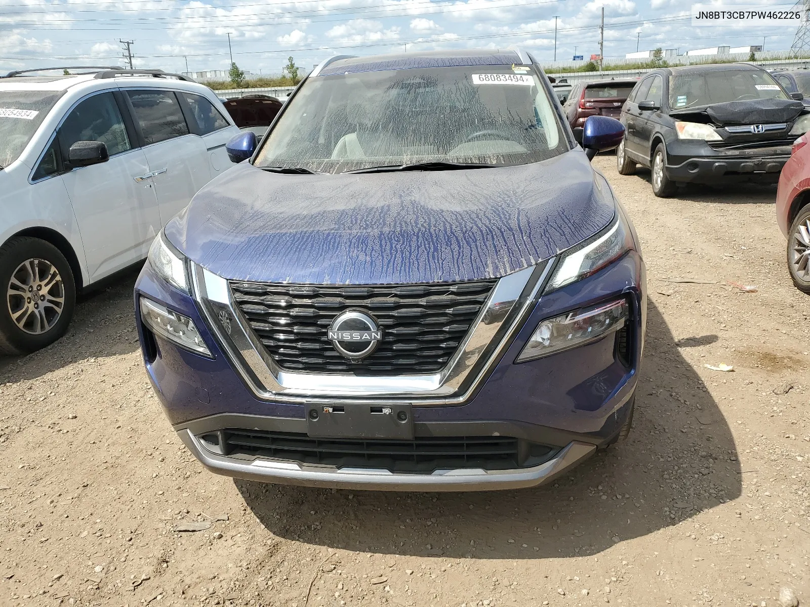 2023 Nissan Rogue Sl VIN: JN8BT3CB7PW462226 Lot: 68083494