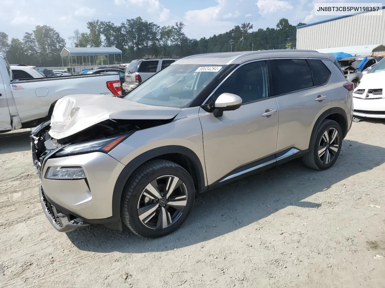 2023 Nissan Rogue Sl VIN: JN8BT3CB5PW198357 Lot: 68634284