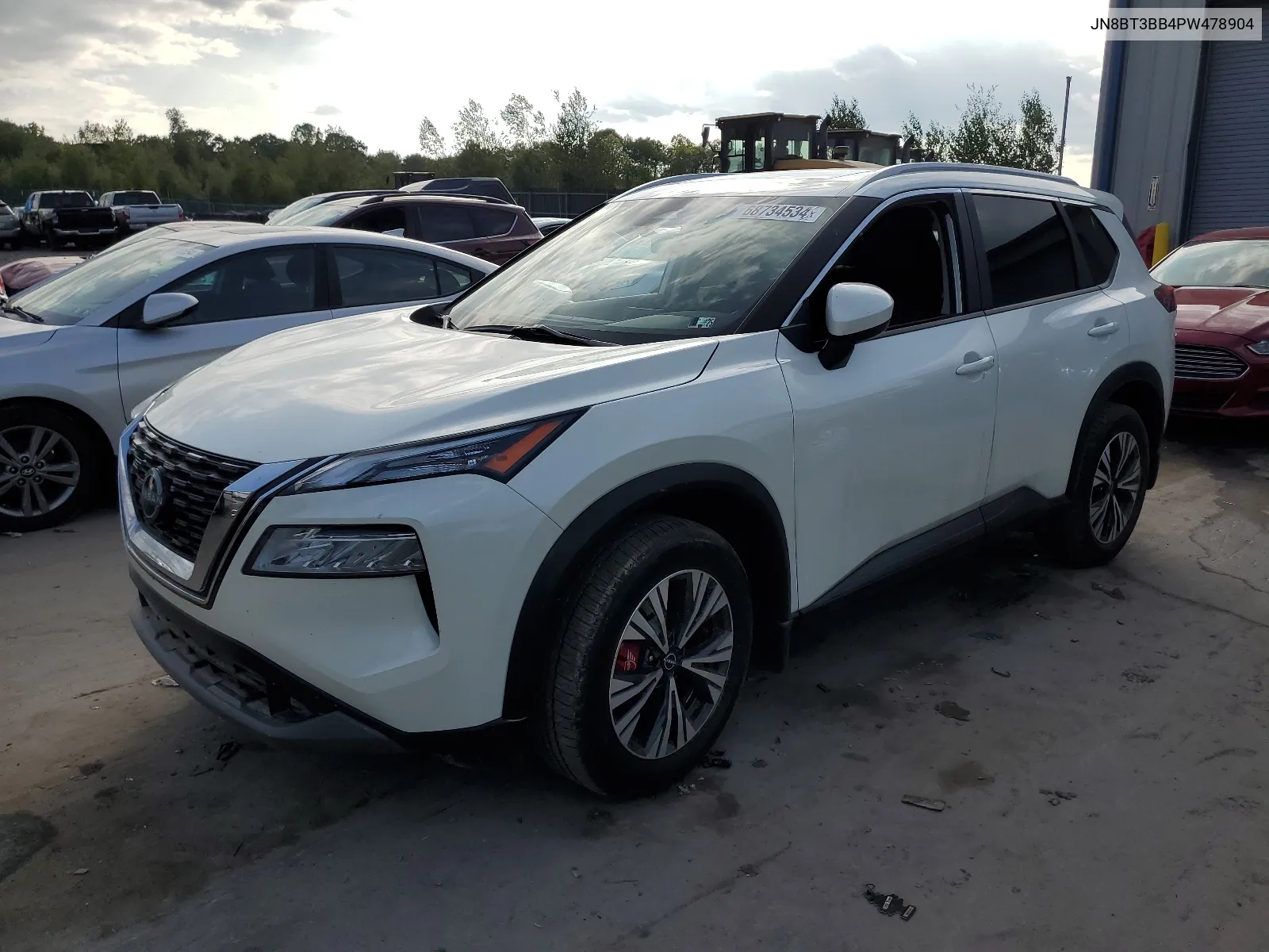 2023 Nissan Rogue Sv VIN: JN8BT3BB4PW478904 Lot: 68734534