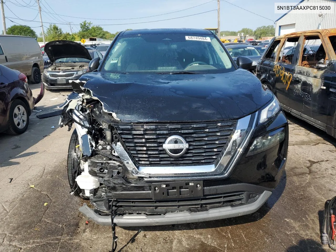 2023 Nissan Rogue S VIN: 5N1BT3AAXPC815030 Lot: 68749484