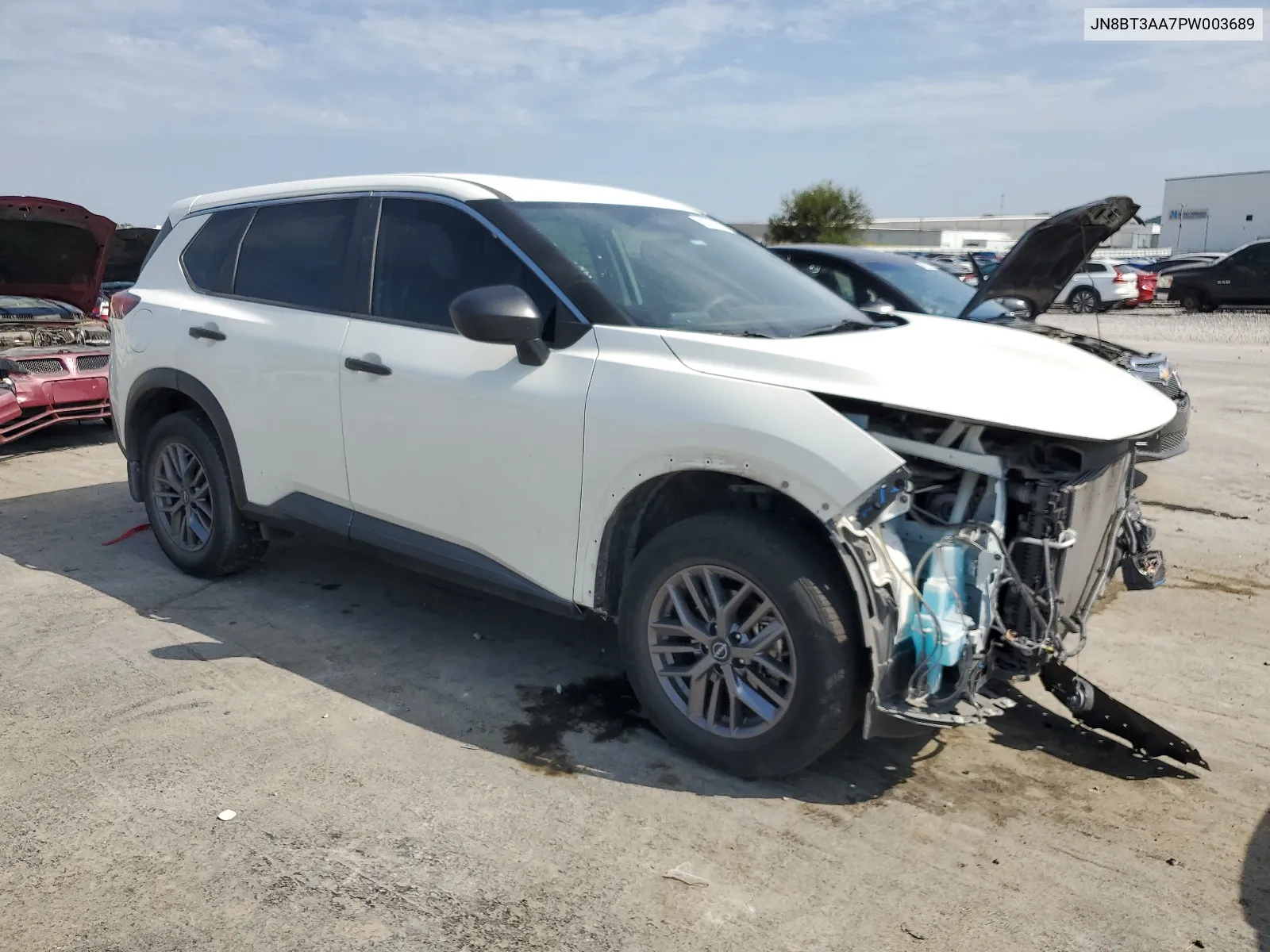 2023 Nissan Rogue S VIN: JN8BT3AA7PW003689 Lot: 68837394