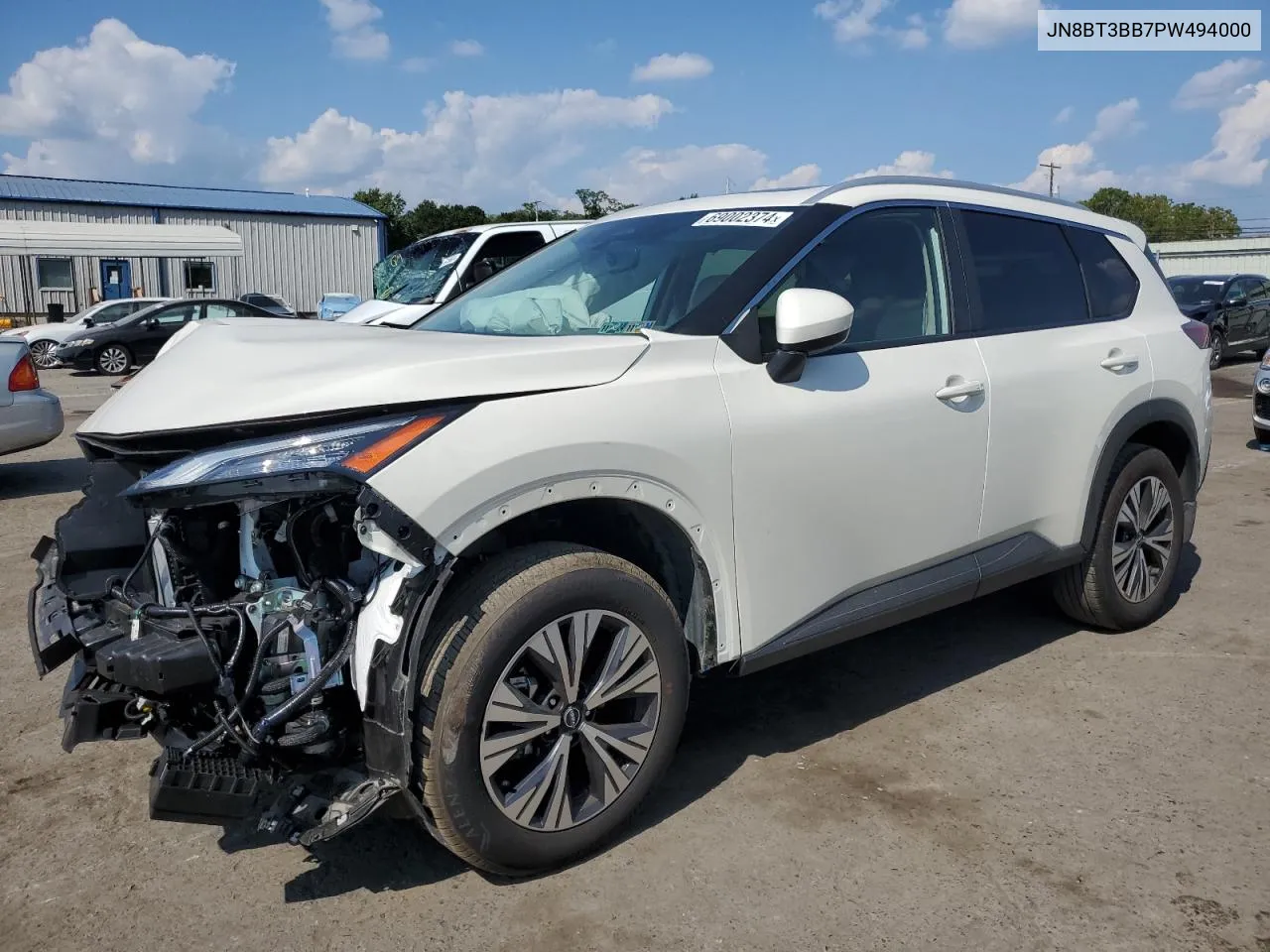 2023 Nissan Rogue Sv VIN: JN8BT3BB7PW494000 Lot: 69002374