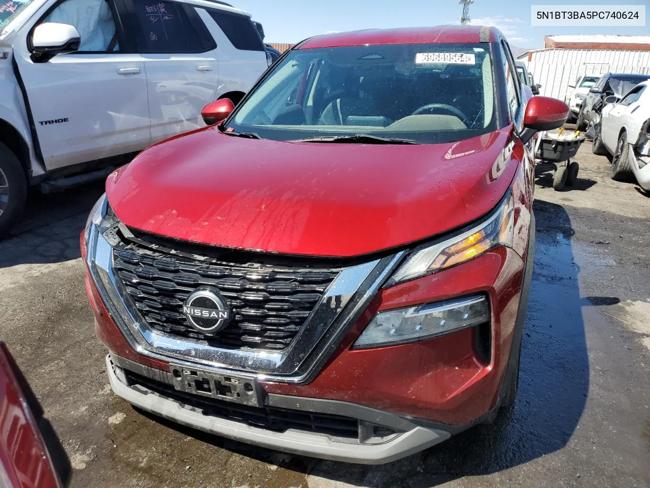 2023 Nissan Rogue Sv VIN: 5N1BT3BA5PC740624 Lot: 69689564