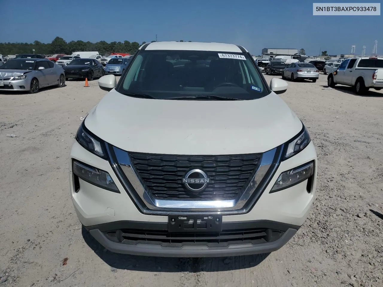 2023 Nissan Rogue Sv VIN: 5N1BT3BAXPC933478 Lot: 70025424