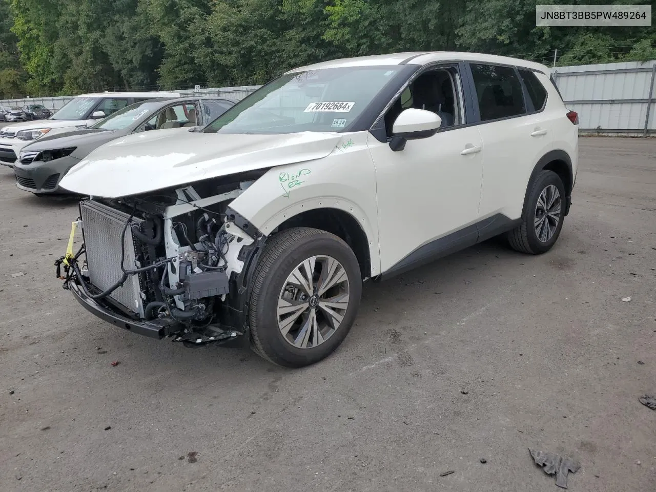 2023 Nissan Rogue Sv VIN: JN8BT3BB5PW489264 Lot: 70192684