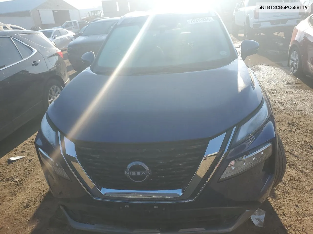 2023 Nissan Rogue Sl VIN: 5N1BT3CB6PC688119 Lot: 70310884