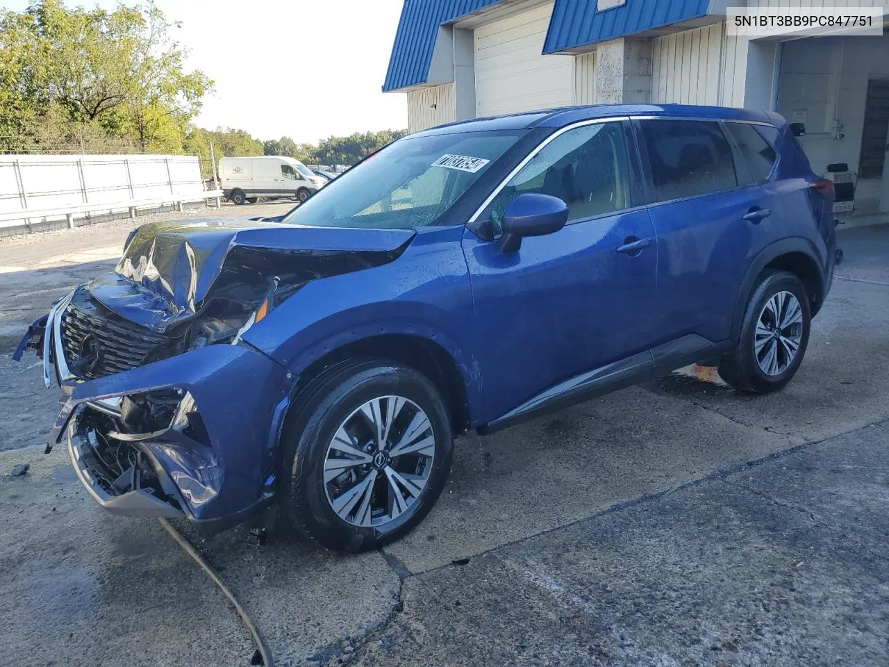 2023 Nissan Rogue Sv VIN: 5N1BT3BB9PC847751 Lot: 71037854