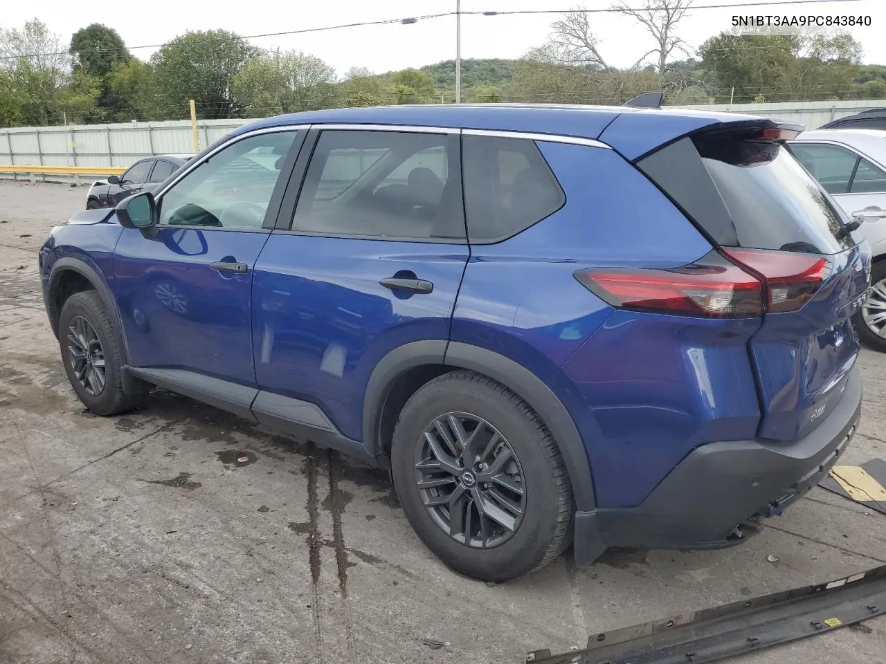 2023 Nissan Rogue S VIN: 5N1BT3AA9PC843840 Lot: 71039074