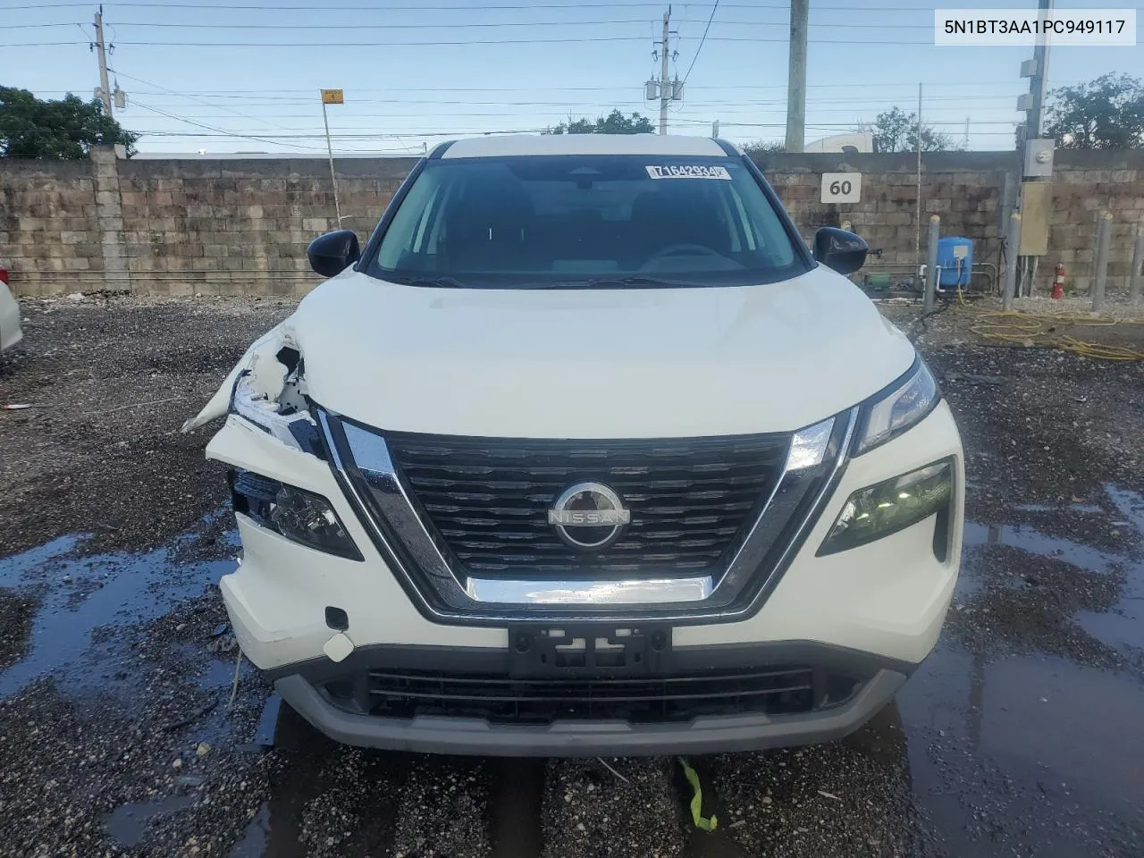 2023 Nissan Rogue S VIN: 5N1BT3AA1PC949117 Lot: 71642934