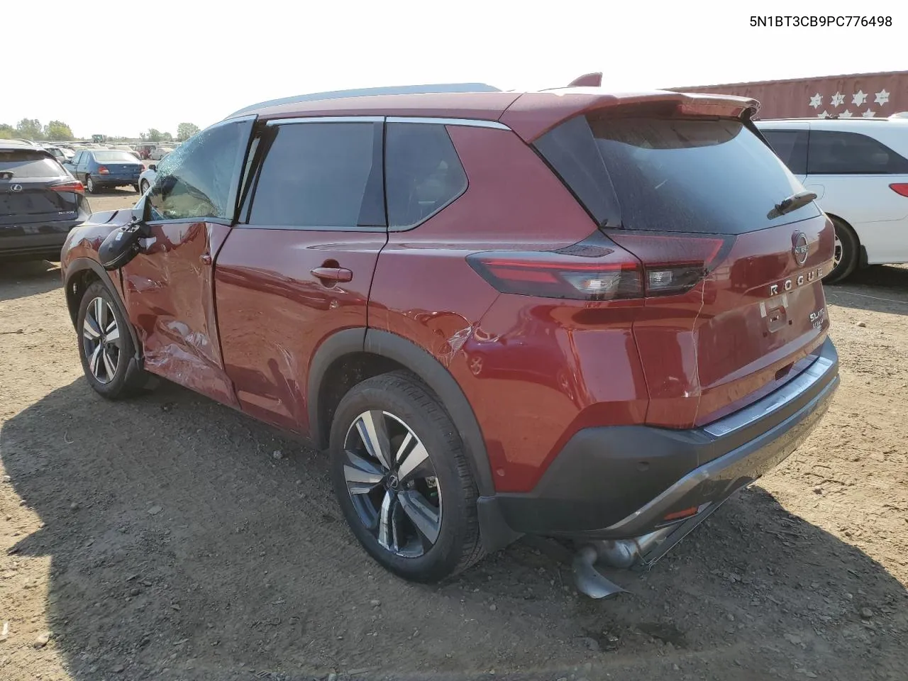 2023 Nissan Rogue Sl VIN: 5N1BT3CB9PC776498 Lot: 71946834