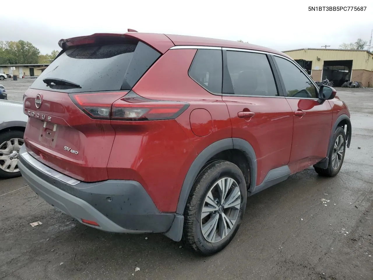 2023 Nissan Rogue Sv VIN: 5N1BT3BB5PC775687 Lot: 72020464