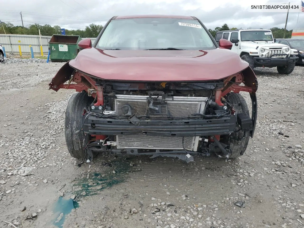 5N1BT3BA0PC681434 2023 Nissan Rogue Sv