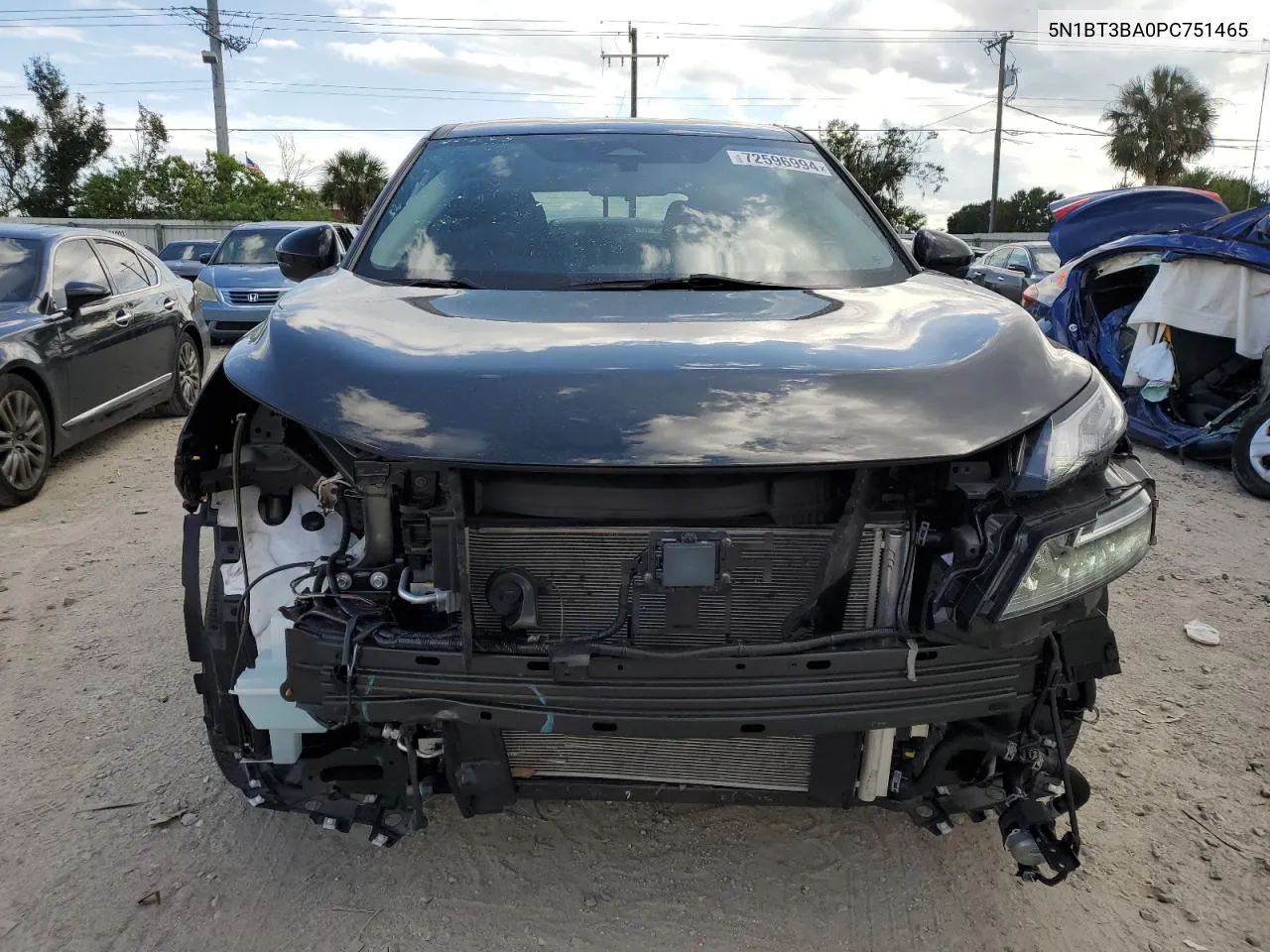 5N1BT3BA0PC751465 2023 Nissan Rogue Sv