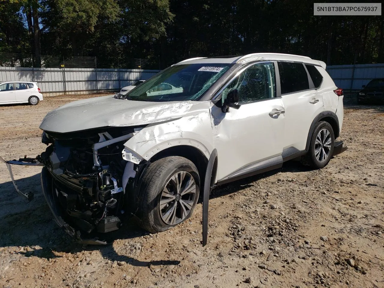 2023 Nissan Rogue Sv VIN: 5N1BT3BA7PC675937 Lot: 73515974