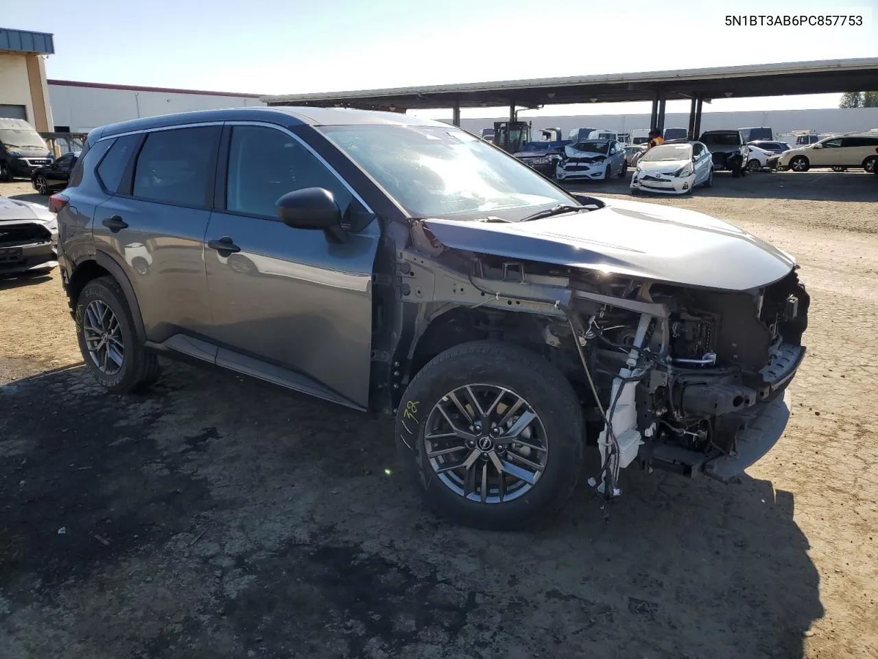 2023 Nissan Rogue S VIN: 5N1BT3AB6PC857753 Lot: 74084674