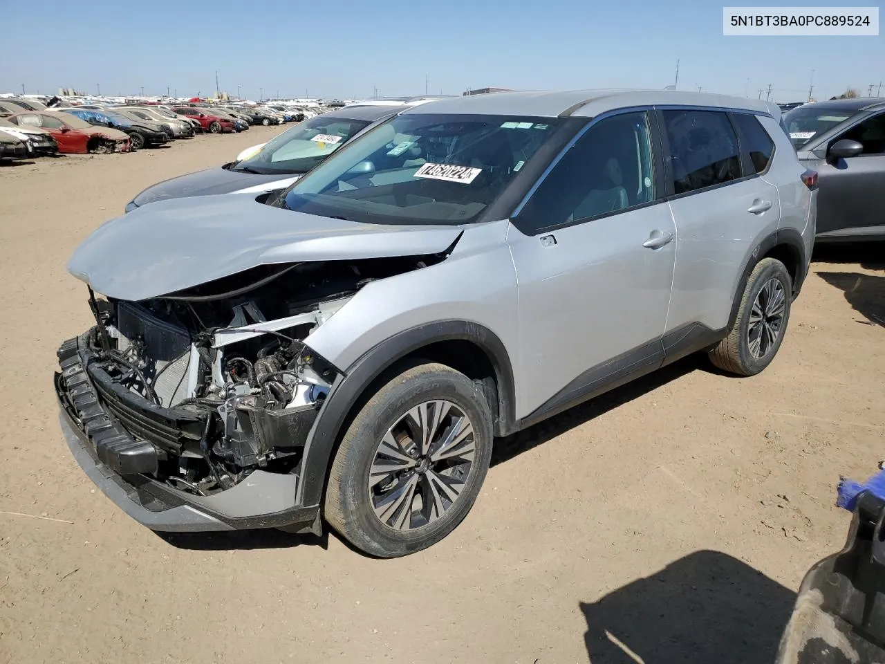 2023 Nissan Rogue Sv VIN: 5N1BT3BA0PC889524 Lot: 74620224