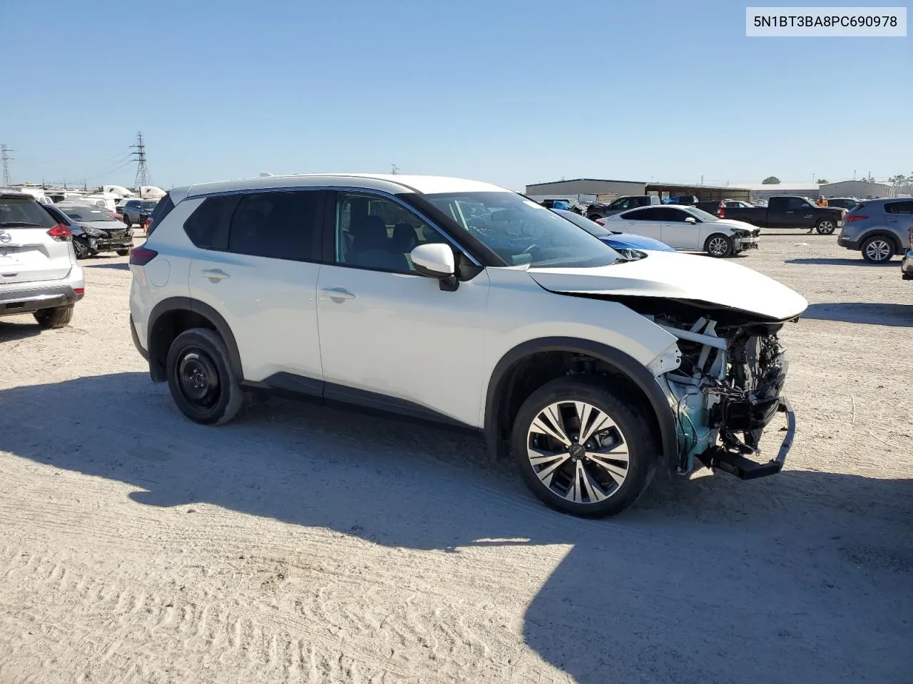 2023 Nissan Rogue Sv VIN: 5N1BT3BA8PC690978 Lot: 75180184