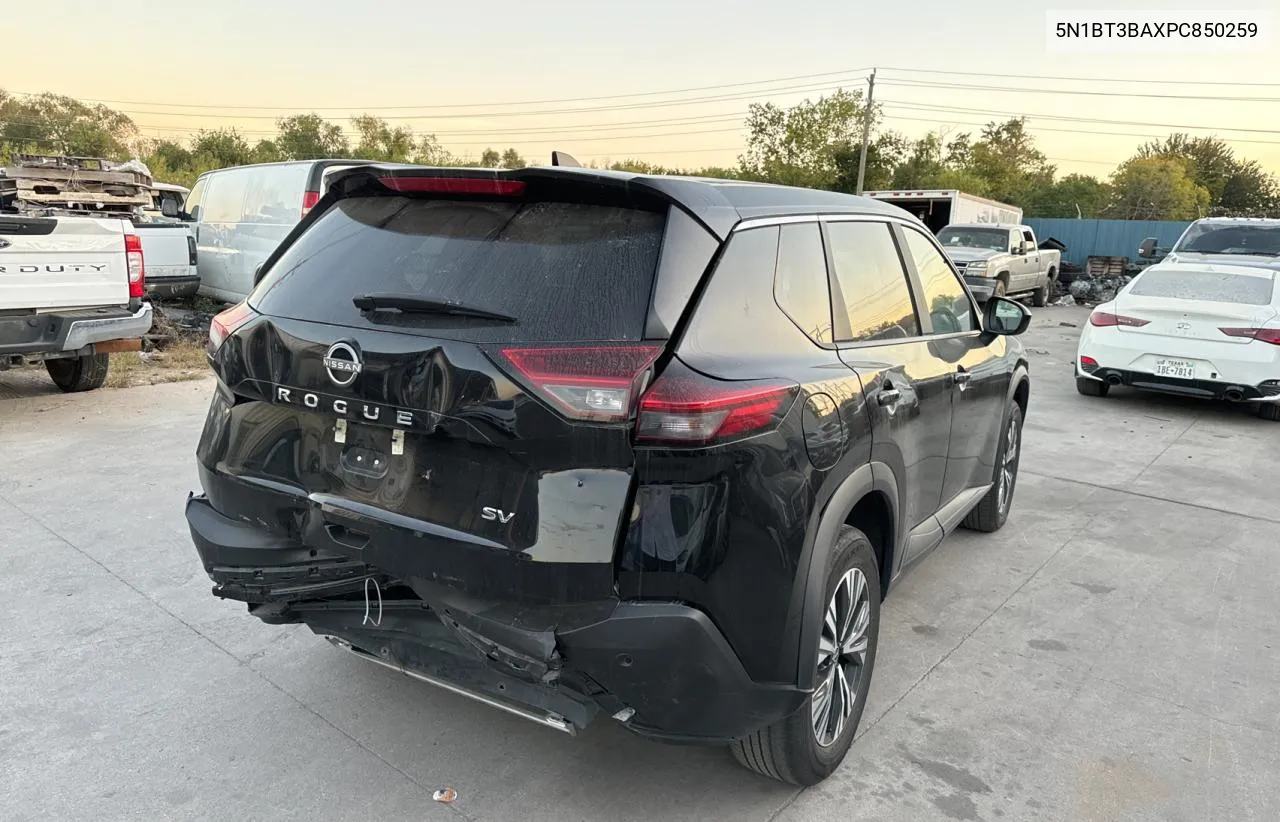 2023 Nissan Rogue Sv VIN: 5N1BT3BAXPC850259 Lot: 77498564