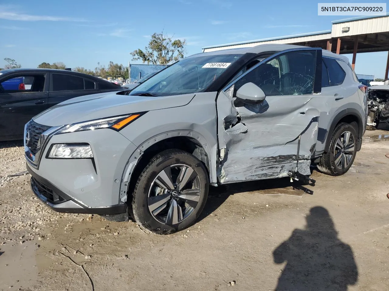 2023 Nissan Rogue Sl VIN: 5N1BT3CA7PC909220 Lot: 77681684