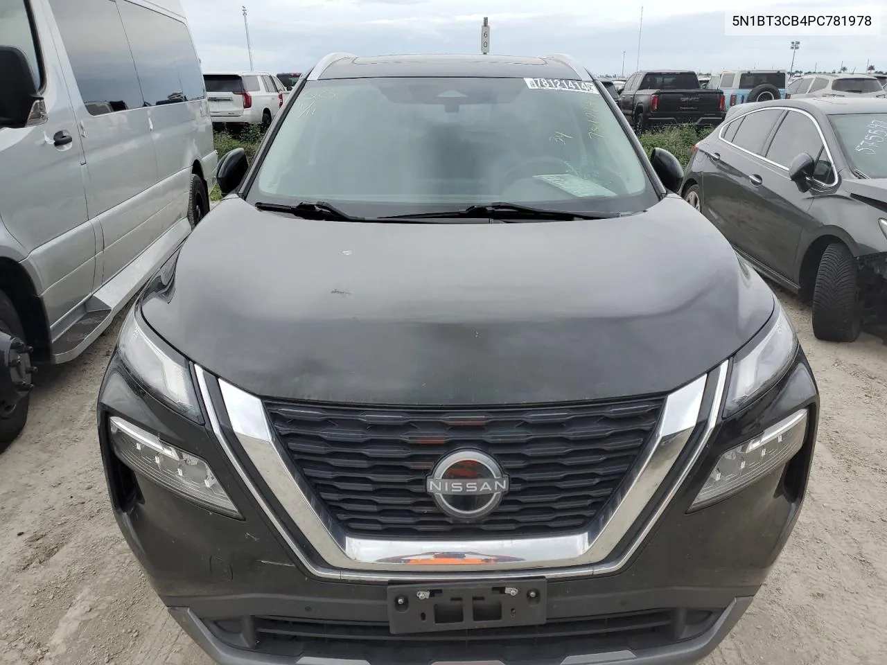 2023 Nissan Rogue Sl VIN: 5N1BT3CB4PC781978 Lot: 78121414