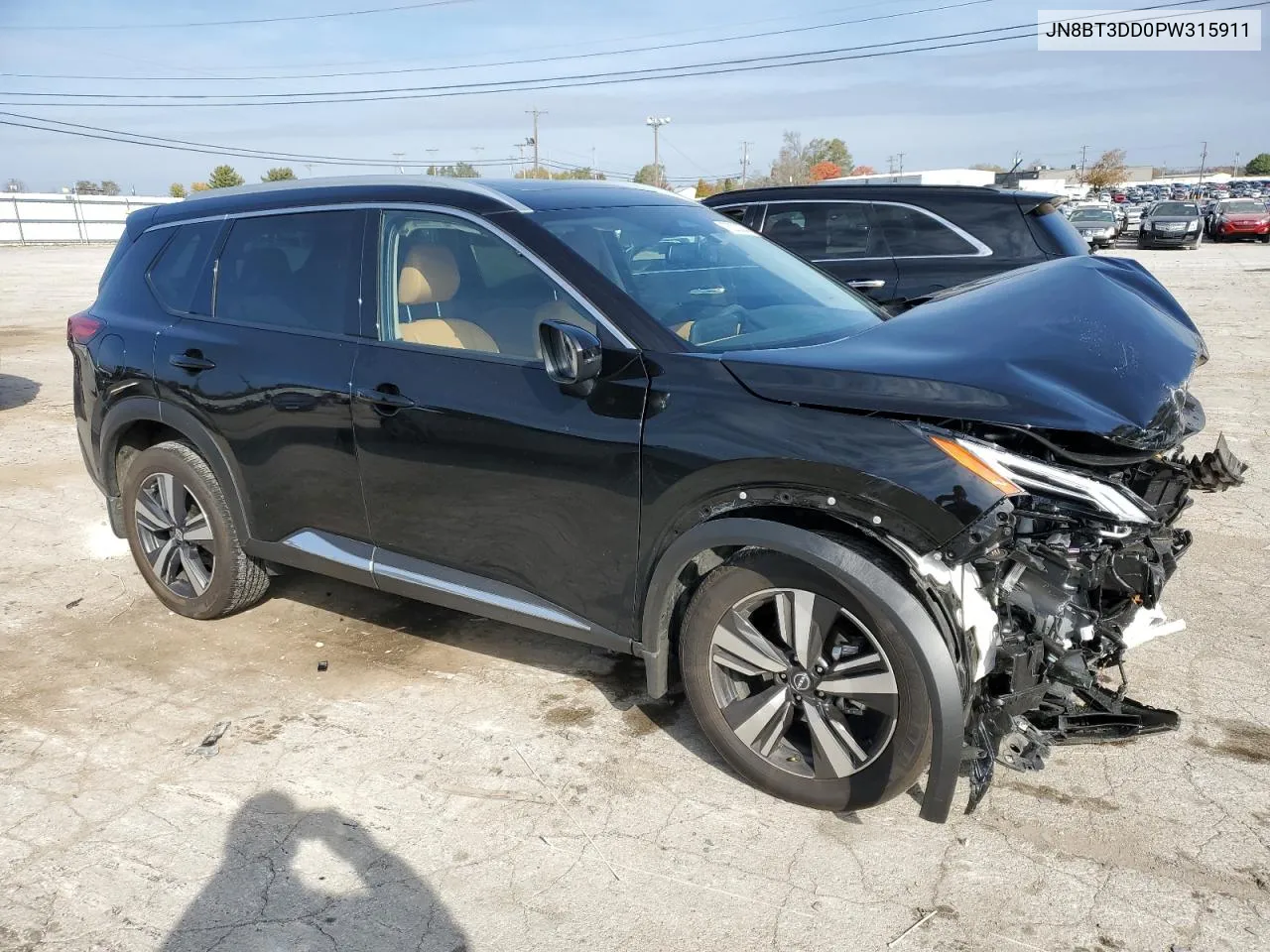 2023 Nissan Rogue Platinum VIN: JN8BT3DD0PW315911 Lot: 78233354