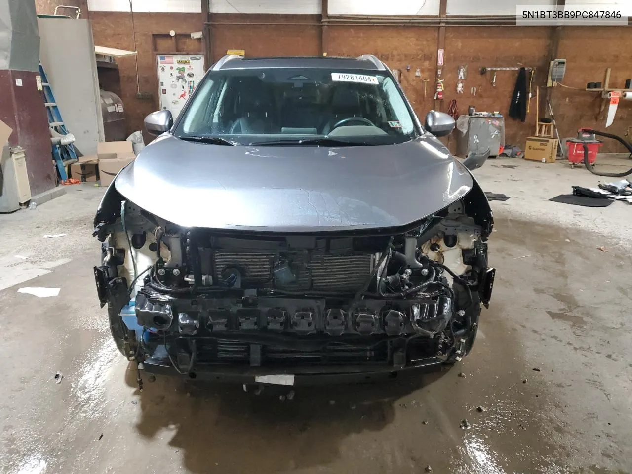 2023 Nissan Rogue Sv VIN: 5N1BT3BB9PC847846 Lot: 79281404