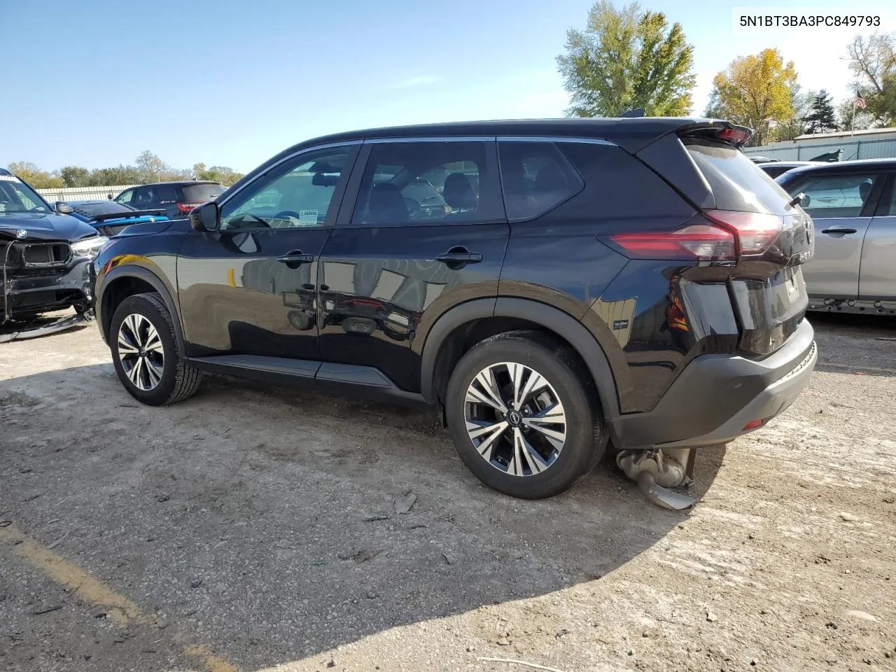 2023 Nissan Rogue Sv VIN: 5N1BT3BA3PC849793 Lot: 79766354