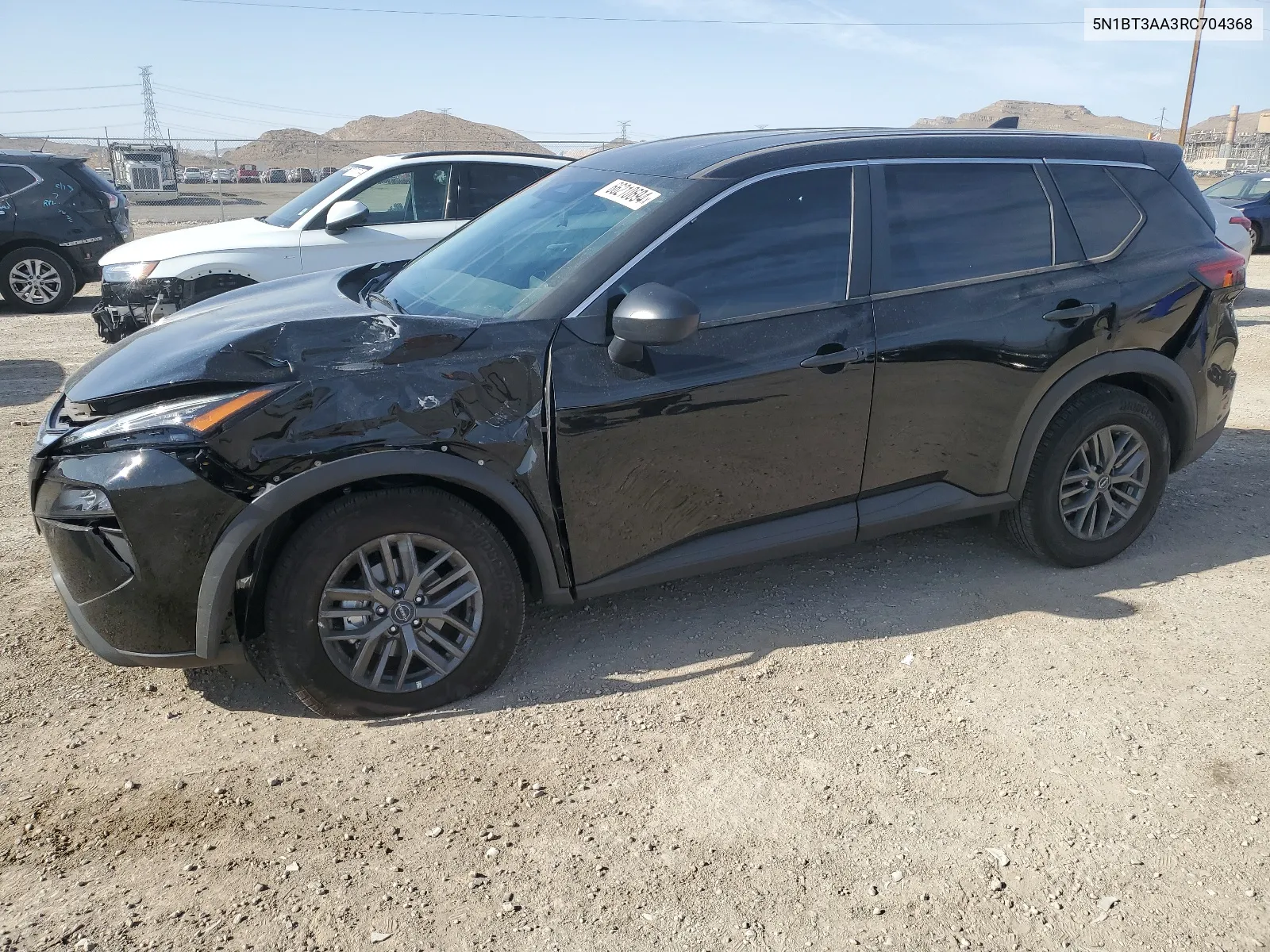 2024 Nissan Rogue S VIN: 5N1BT3AA3RC704368 Lot: 66210694