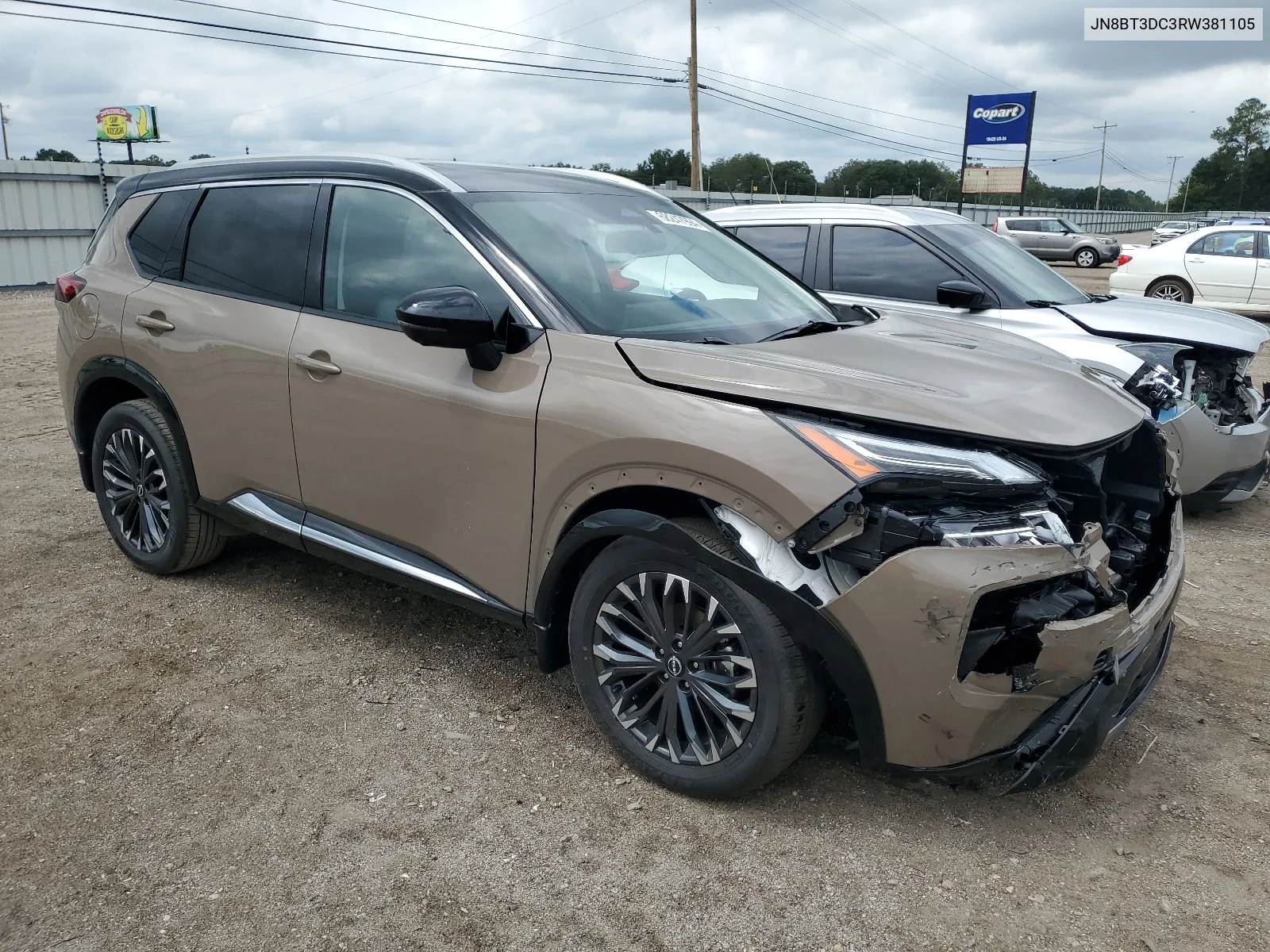 2024 Nissan Rogue Platinum VIN: JN8BT3DC3RW381105 Lot: 68247994