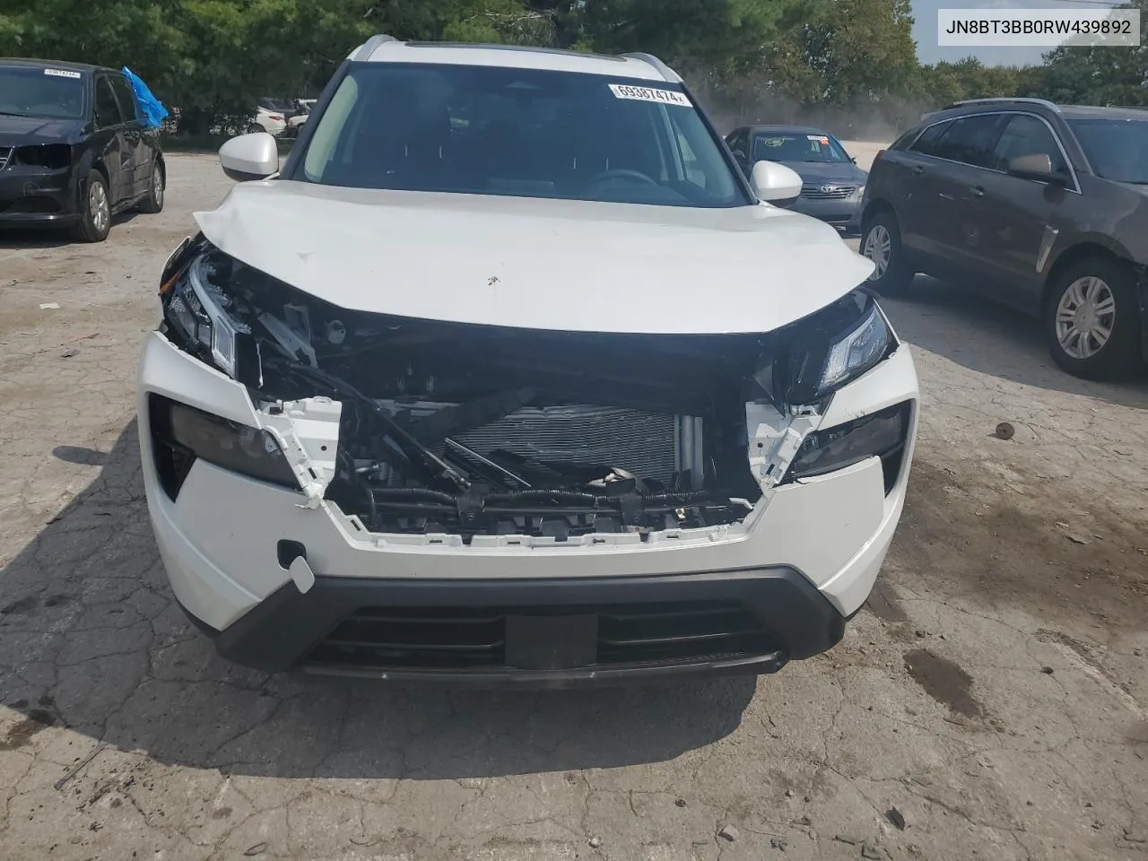 2024 Nissan Rogue Sv VIN: JN8BT3BB0RW439892 Lot: 69387474