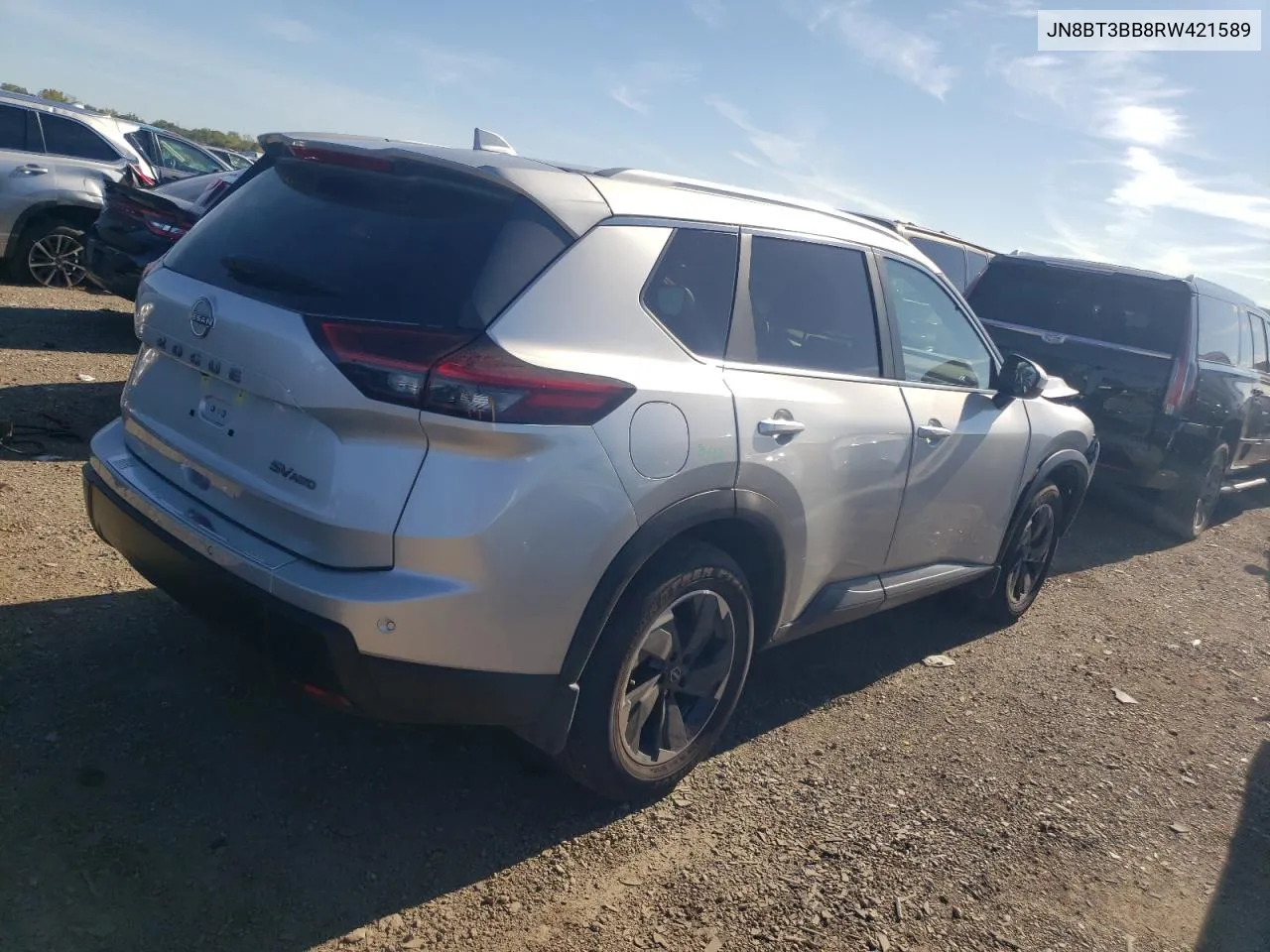 JN8BT3BB8RW421589 2024 Nissan Rogue Sv