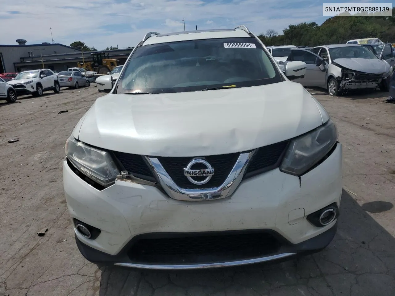 2024 Nissan Rogue S VIN: 5N1AT2MT8GC888139 Lot: 69865094