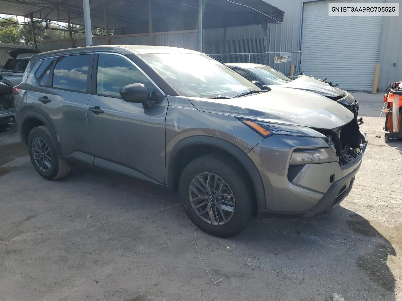 2024 Nissan Rogue S VIN: 5N1BT3AA9RC705525 Lot: 72527704