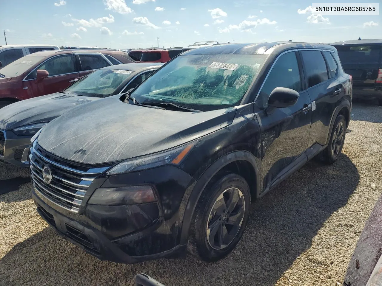 2024 Nissan Rogue Sv VIN: 5N1BT3BA6RC685765 Lot: 75365944