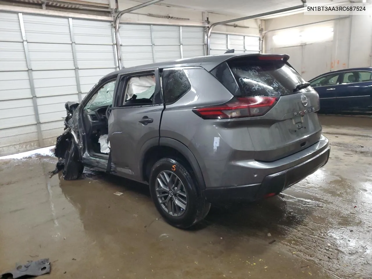 2024 Nissan Rogue S VIN: 5N1BT3AA3RC687524 Lot: 77648534