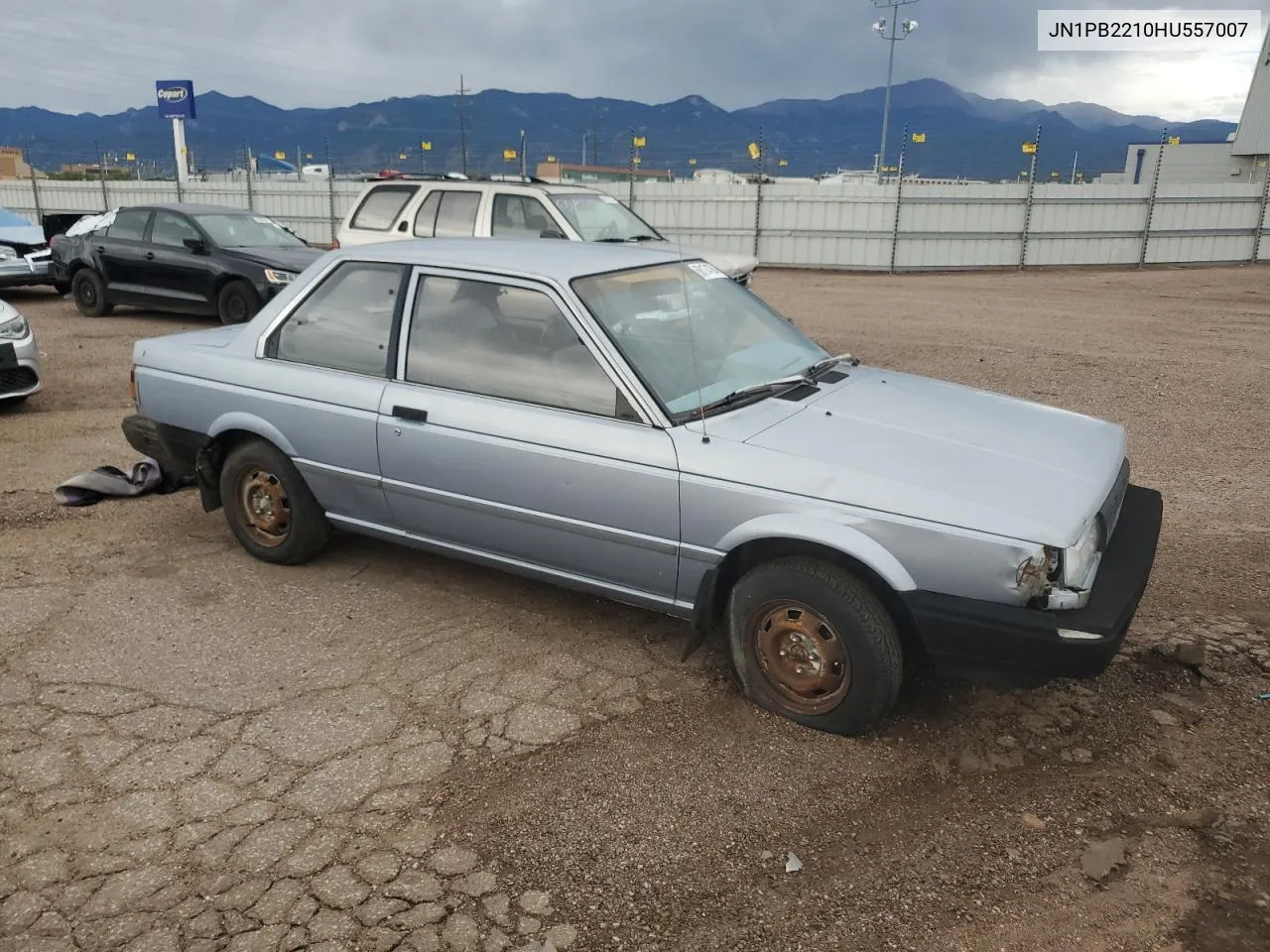 1987 Nissan Sentra VIN: JN1PB2210HU557007 Lot: 68174784