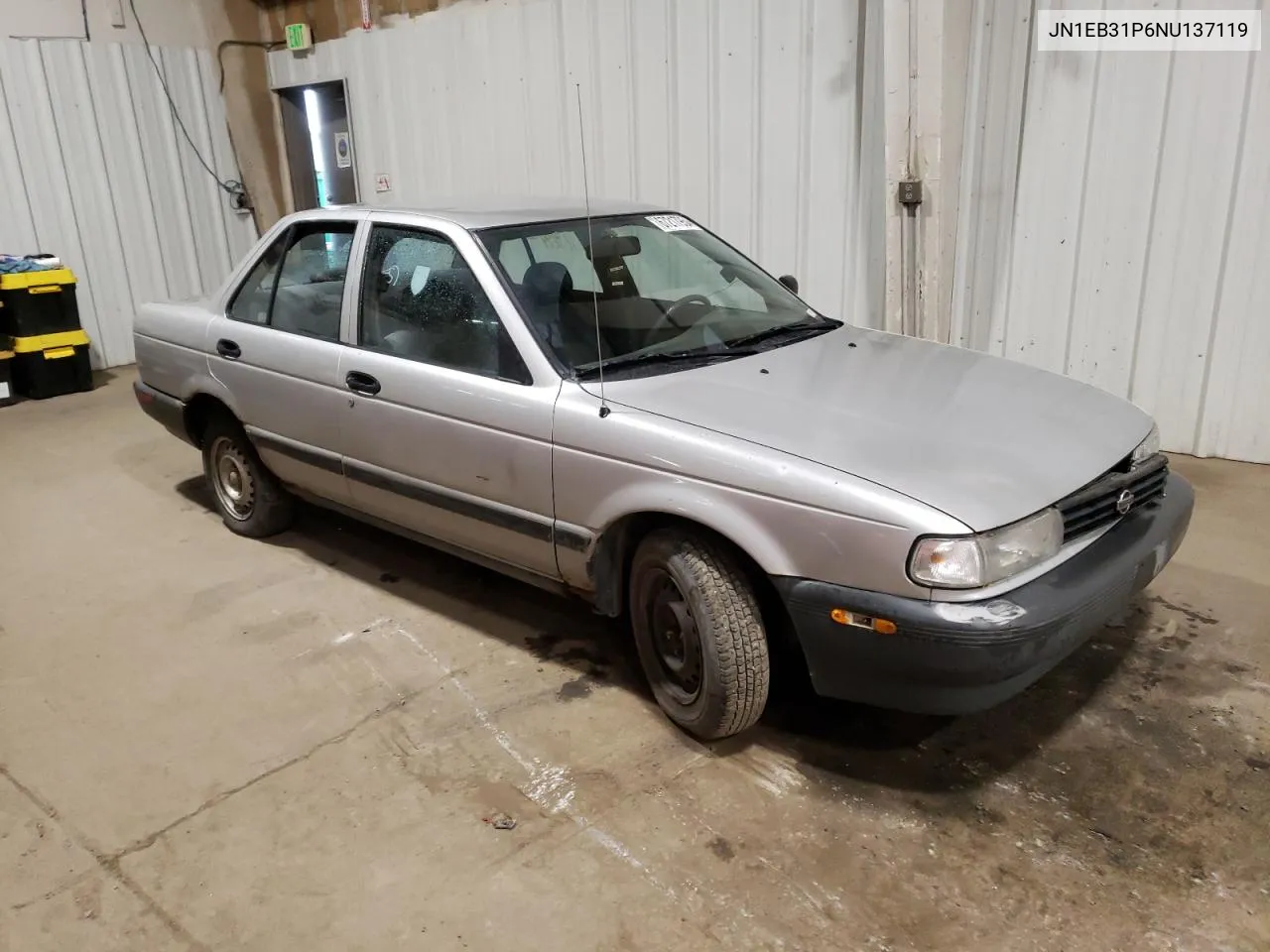 1992 Nissan Sentra VIN: JN1EB31P6NU137119 Lot: 67217954