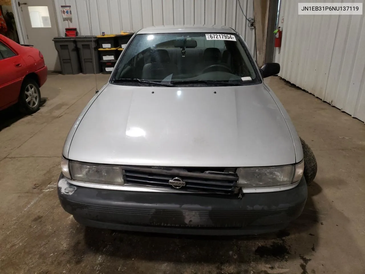 1992 Nissan Sentra VIN: JN1EB31P6NU137119 Lot: 67217954