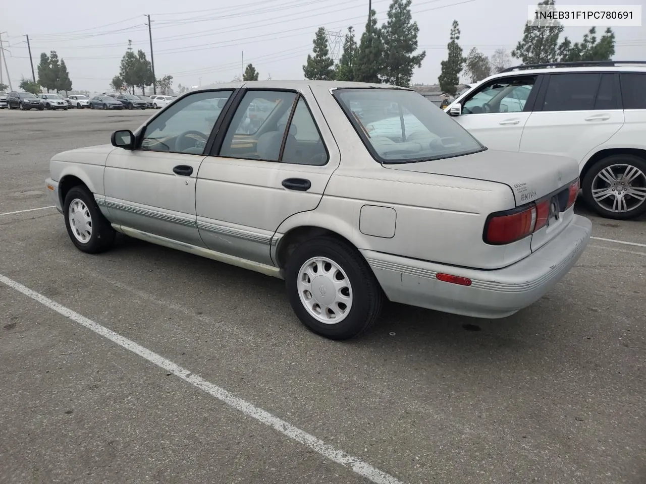 1993 Nissan Sentra E VIN: 1N4EB31F1PC780691 Lot: 76421254