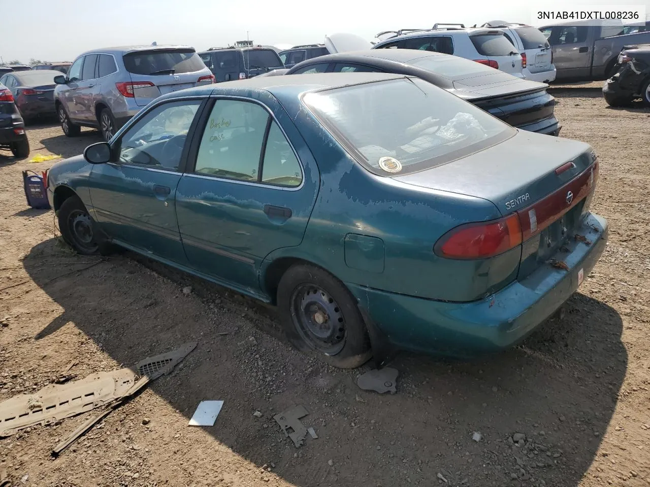 1996 Nissan Sentra Xe VIN: 3N1AB41DXTL008236 Lot: 71189824