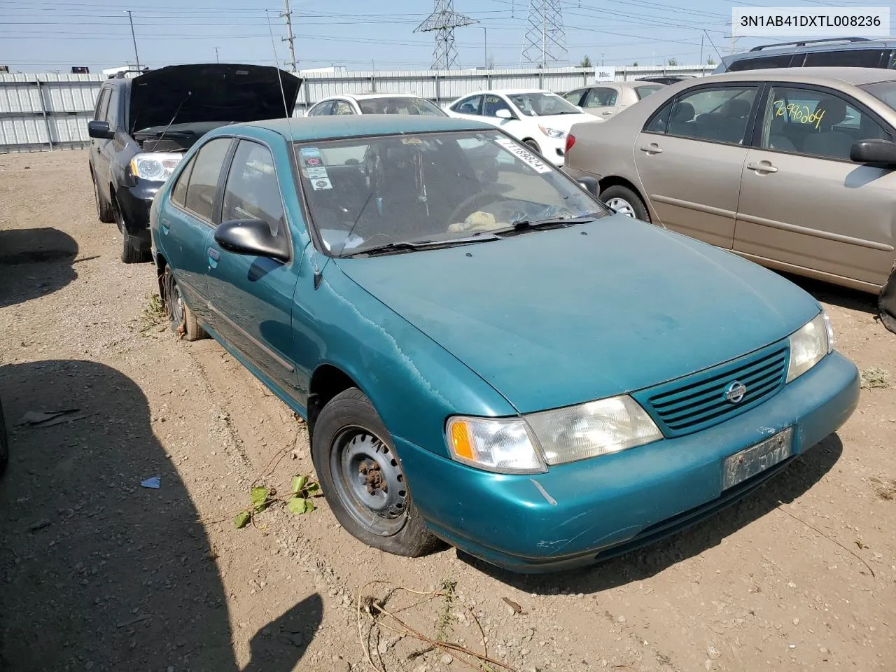 1996 Nissan Sentra Xe VIN: 3N1AB41DXTL008236 Lot: 71189824