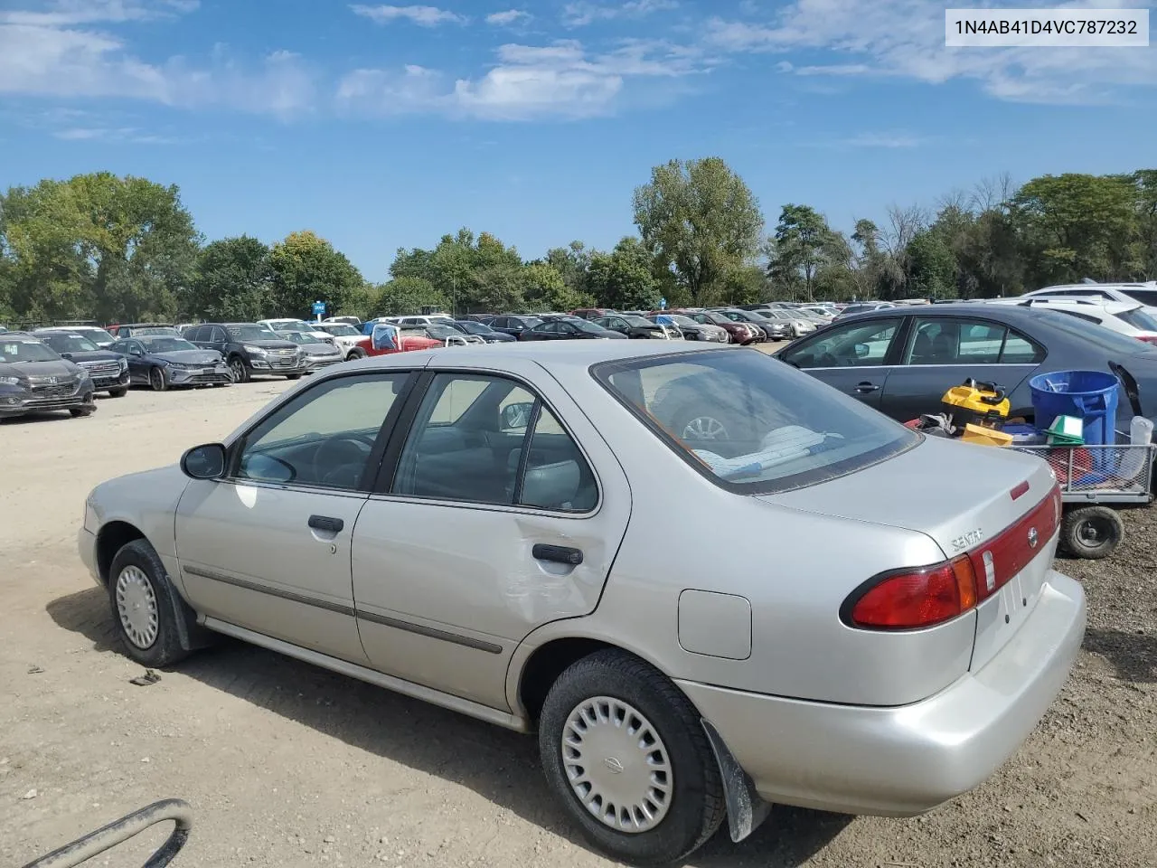 1997 Nissan Sentra Base VIN: 1N4AB41D4VC787232 Lot: 72568954