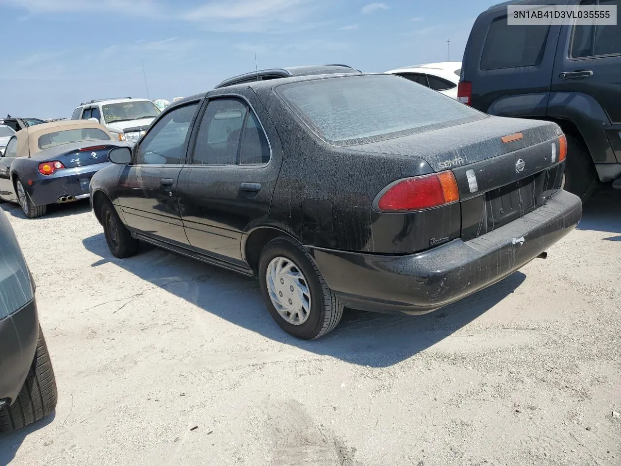 1997 Nissan Sentra Xe VIN: 3N1AB41D3VL035555 Lot: 76200984