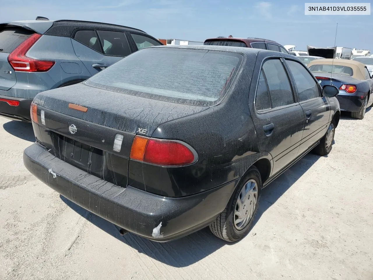 1997 Nissan Sentra Xe VIN: 3N1AB41D3VL035555 Lot: 76200984