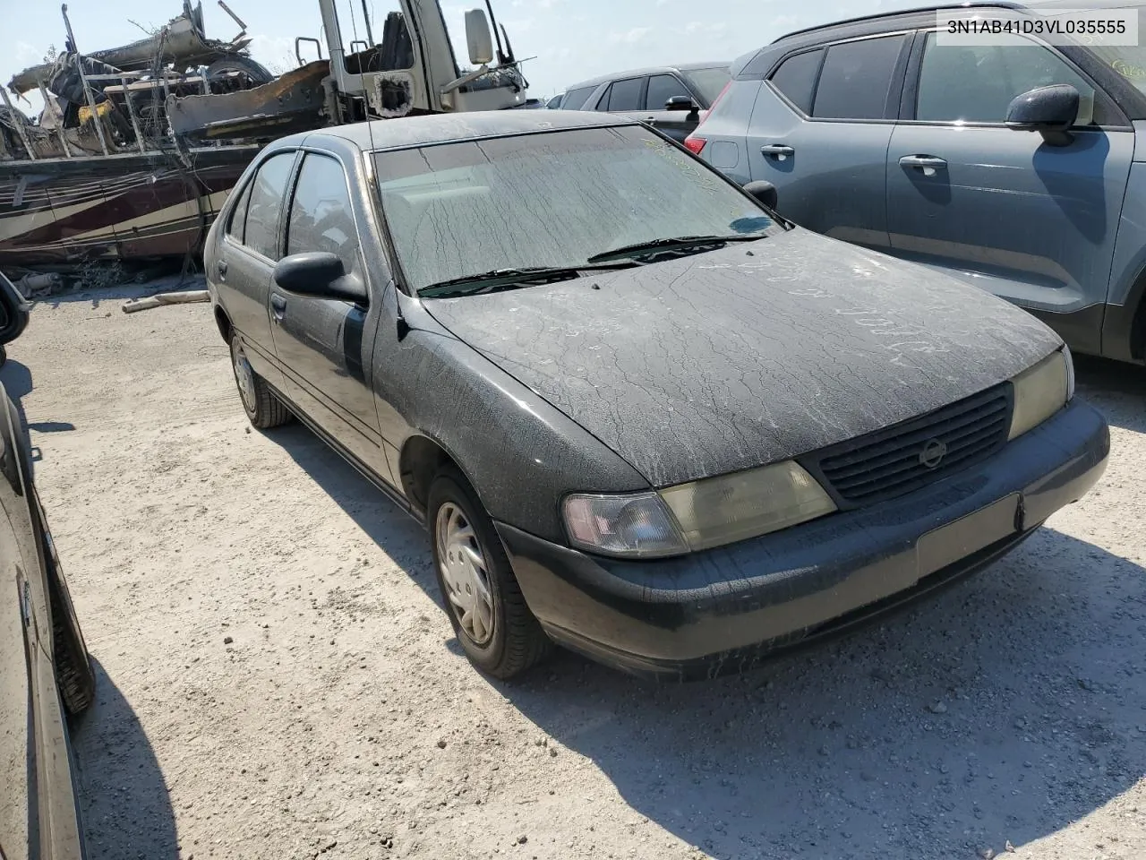 1997 Nissan Sentra Xe VIN: 3N1AB41D3VL035555 Lot: 76200984