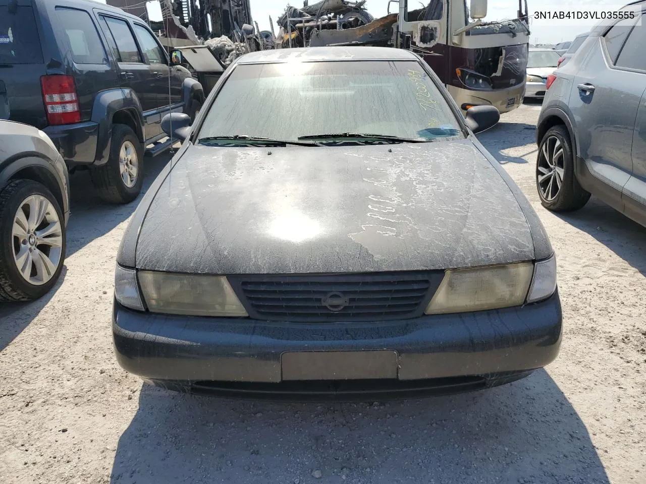 1997 Nissan Sentra Xe VIN: 3N1AB41D3VL035555 Lot: 76200984