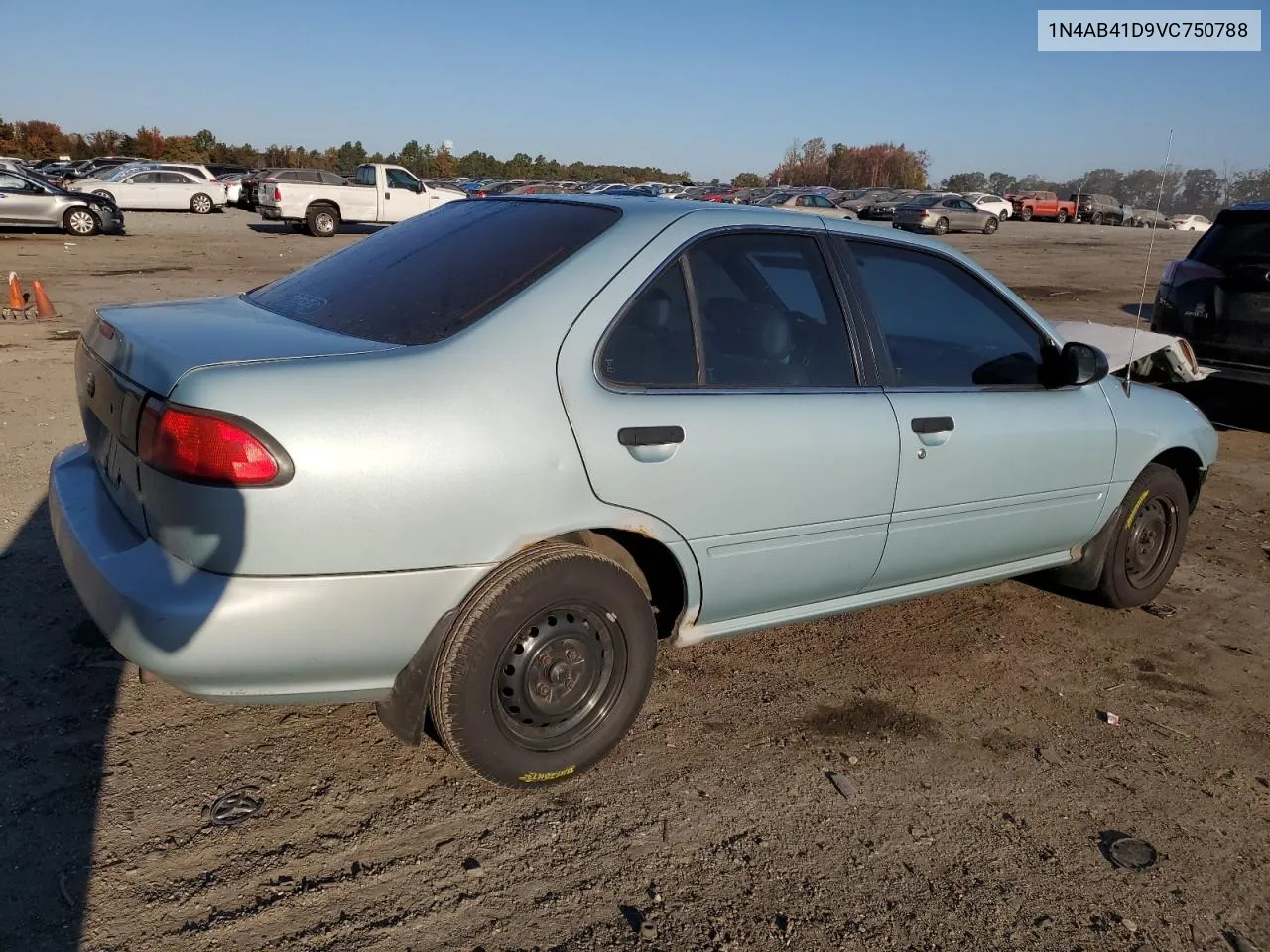 1997 Nissan Sentra Base VIN: 1N4AB41D9VC750788 Lot: 77022344