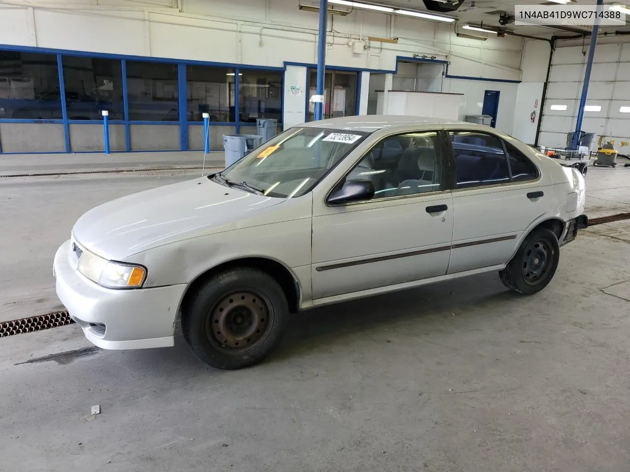 1998 Nissan Sentra E VIN: 1N4AB41D9WC714388 Lot: 73213954